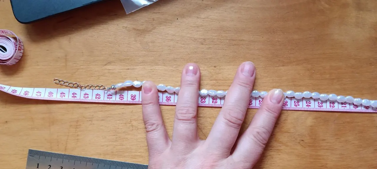 Simple Pearl Choker Necklace photo review