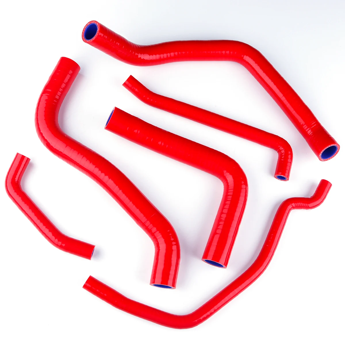 

FOR SUZUKI GSXR 750 2006 2007 GSXR600 K6 Silicone Pipe Hoses Coolant Radiator Tube Kit 6Pcs 10 Colors
