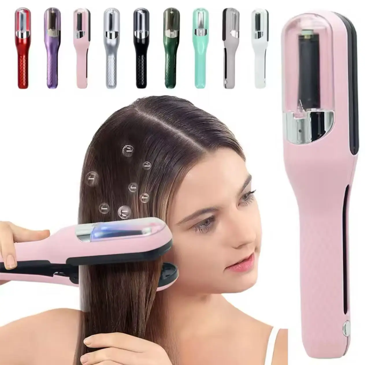 Recortador de puntas de cabello para mujer, removedor de Split, seco, dañado, quebradizo, profesional, automático, corte dividido, Máquina para cortar cabello inalámbrica,articulos de peluquería profesional