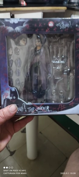 Mafex The Joker Ver.2.0 Action Figure Dark Knight Figurine Movable