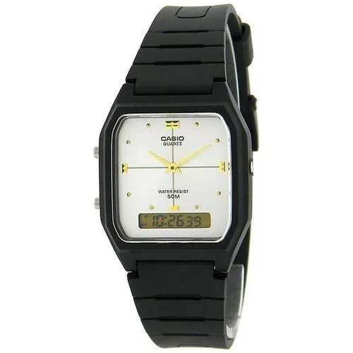 Orologio Analogico Casio Aw-48He-7A Con Movimento Al Quarzo Aw-48He-7A Da 31 Mm