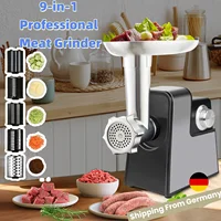 Мясорубка 9-в-1, электрическая мясорубка, 800 Вт, многофункциональная домашняя начинка для колбас, кухонный комбайн, электрический измельчитель овощей