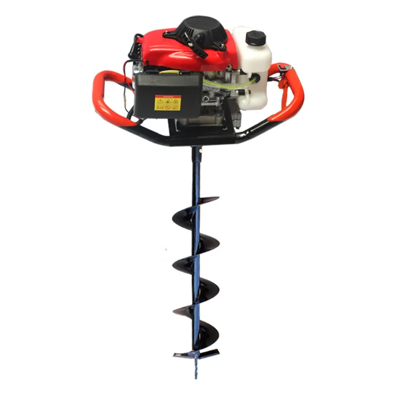 

Four-stroke 144 Multi-function Gasoline Ground Drill Pit Digging Machine Planting Tree Portable Orchard Hole Digging Machine