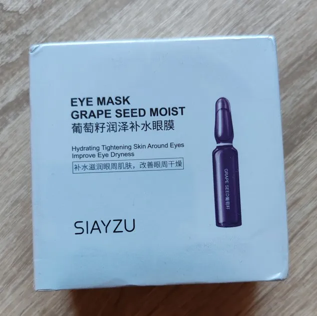 Grape Anti-aging Moisturizing Collagen Eye Mask Anti Dark Circles Dry Eyes Masks Beauty Skin Care Eye Patches 60Pcs photo review