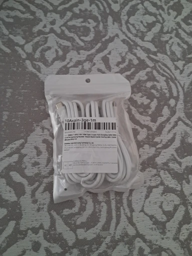 NNBILI 1-3 uds 10A 100W tipo C Cable de carga súper rápido Cable de datos para Samsung Huawei Xiaomi Redmi Cables USB C de carga rápida photo review