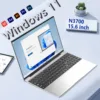 15.6" Ultra Slim Laptop 16GB RAM 2TB SSD Intel N3700 Notebook Gamer 1920*1080 Display Office Study Computer PC Windows 11 Pro