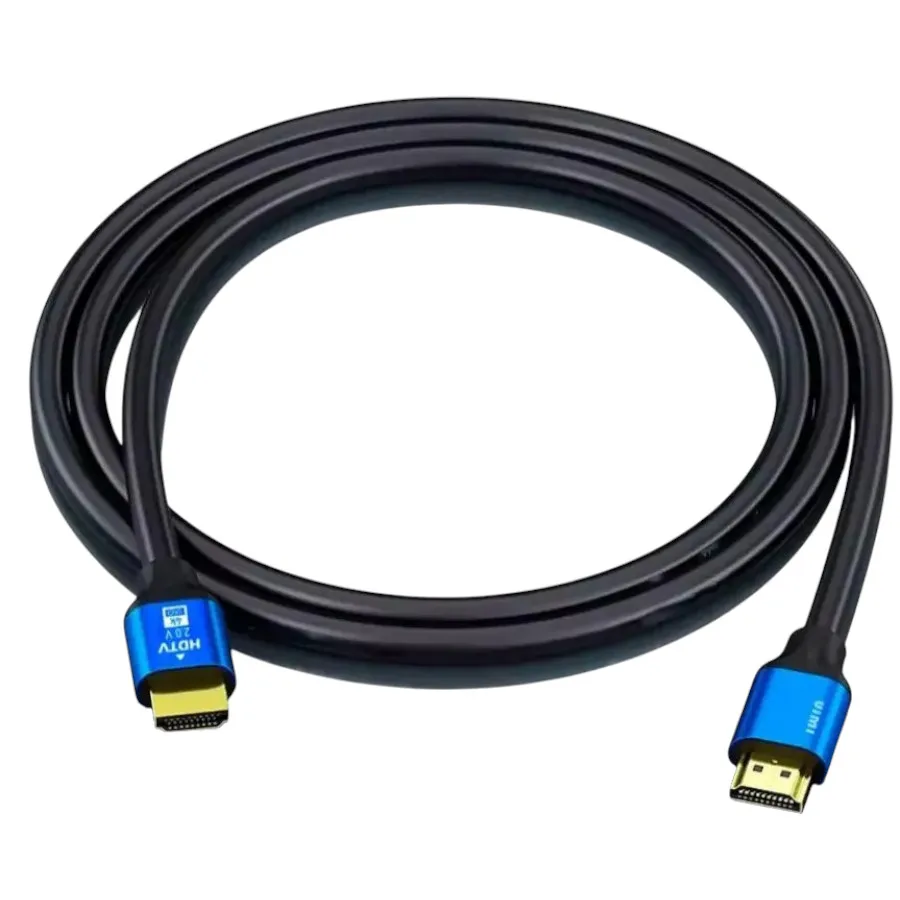 Cable HDMI 1.5 Metros Alta Velocidad 4K UHD 60Hz Compatible con Smart TV, Consolas, Monitores y Proyectores | Transmisión de Audio y Video HD sin Interferencias | Plug and Play Resistente y Duradero