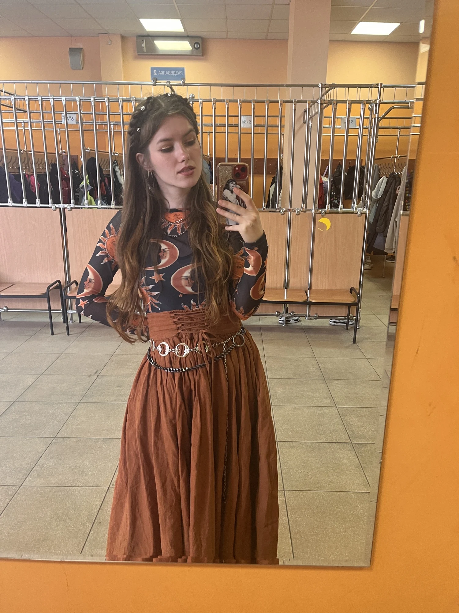Sun and Moon Crop Top, customer photo