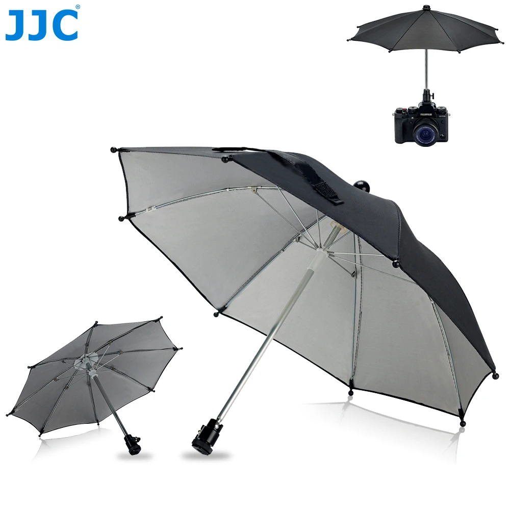 Jjc Xl Camera Umbrella Ball Head Hot Shoe Umbrella Rain Cover Sunshade