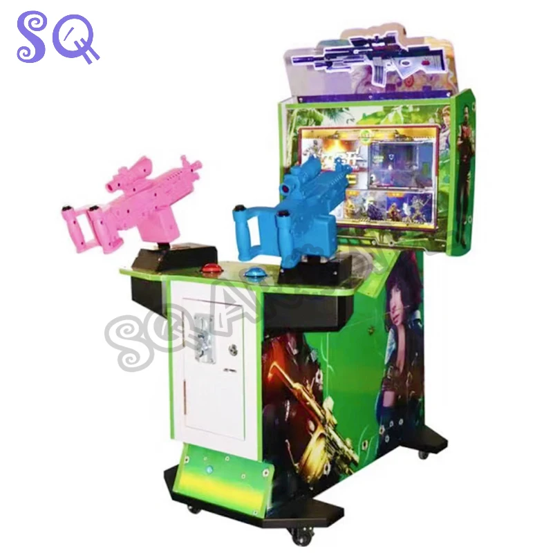 Upgraded 3 in 1 Arcade Submachine Shooting Gun Video Simulator Coin Operated Game for Aliens, Farcry, The House of The Dead 3 house of dead