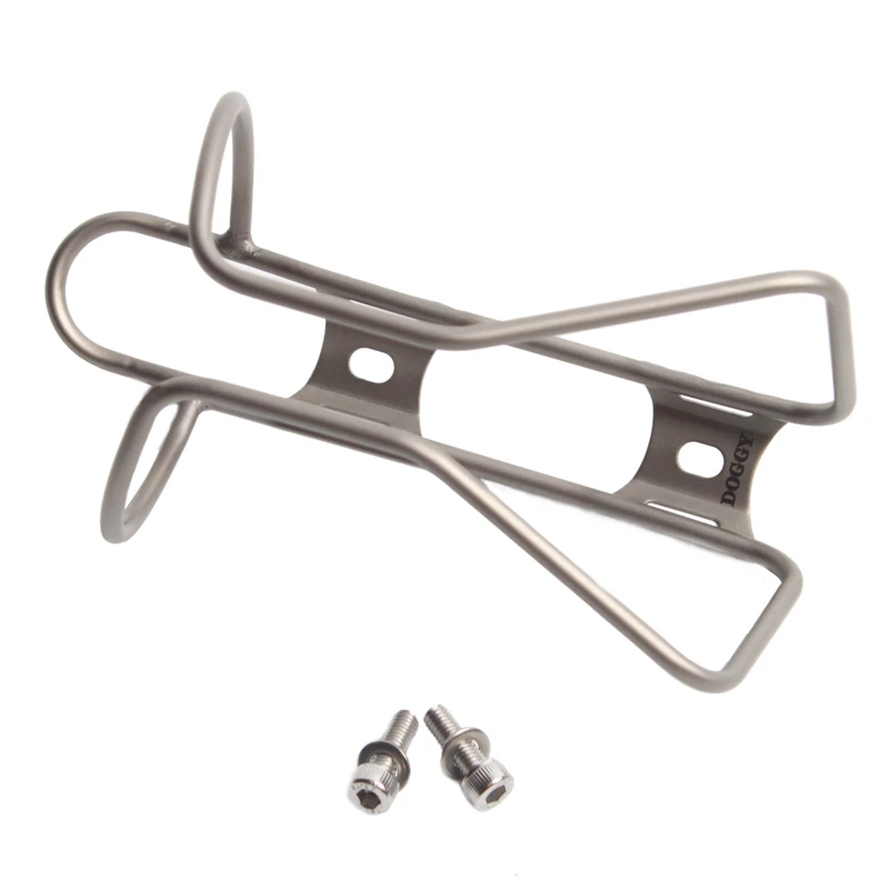 DOGGY Bike Water Bottle Cage Stainless Steel Bicycle Bottle Holder