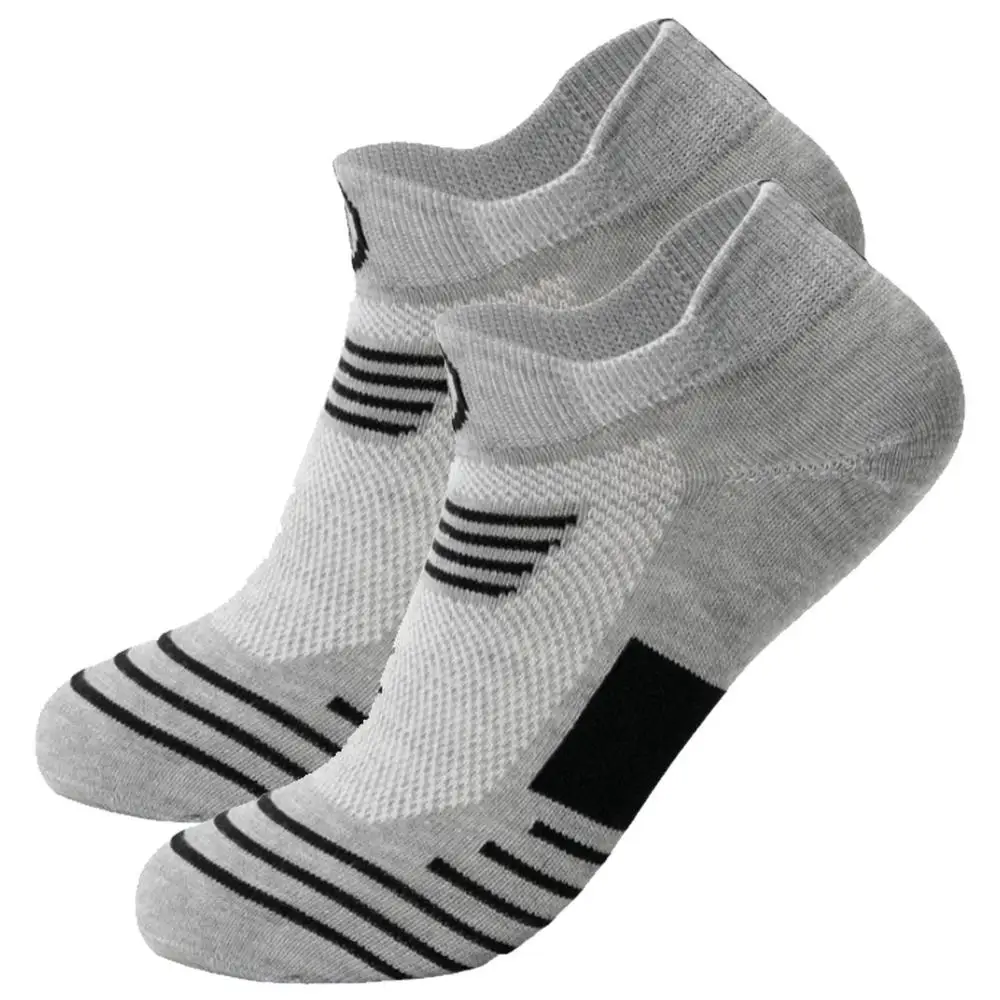 Short Socks, Mxikc-001, 1Pair, Grey, 5-9 5Us, Short Tube Socks, Polyester.