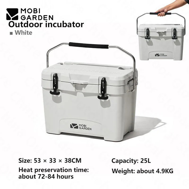 Small Portable Plastic Cooler Box Outdoor Camping Drink Milk - Temu