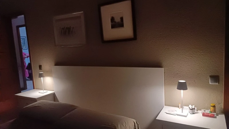 Rechargeable LED Table Lamp Touch Switch 3 Levels Dimmable Desk Lights Bar Club Dinner Creative Decorative Ambient Lighting photo review