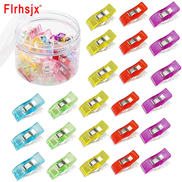 Wonderclips for Sewing - 50PCS Multicolor Sewing Clip Set 