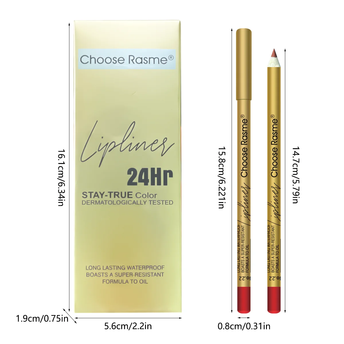 12 Colors Lip Liner Pencil Green Forest Nude Matte Color Rendering Lip Liner 12pcs Set Lip Liner Set Lip Palette 4