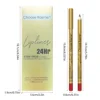12 Colors Lip Liner Pencil Green Forest Nude Matte Color Rendering Lip Liner 12pcs Set Lip Liner Set Lip Palette 4