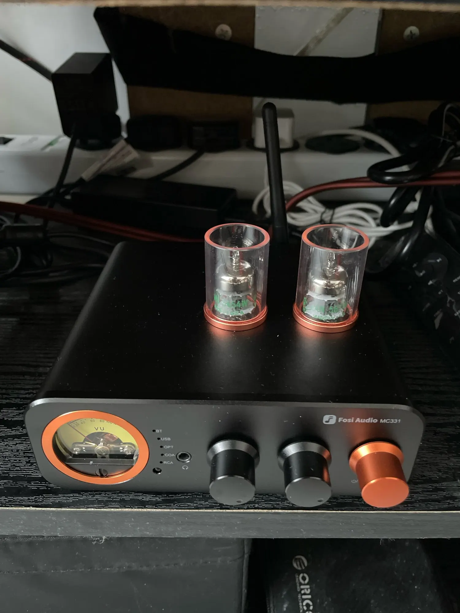 Fosi Audio MC331 2.0 Channel Bluetooth Stereo Integrated Tube