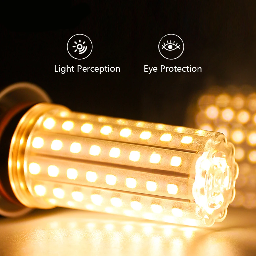 할로겐 샹들리에 54 칩 교체 LED 미니 램프, E27, E14, 5 W, 12W, 16W, 콘 전구, AC 110V, 220V, 240V 빔 앵글, 4 개, 1 개