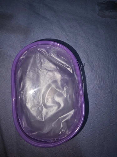 Multifunctional Clear Data Cable Storage Box Outdoor Travel Headset Storage Bag Data Cable Round Storage photo review