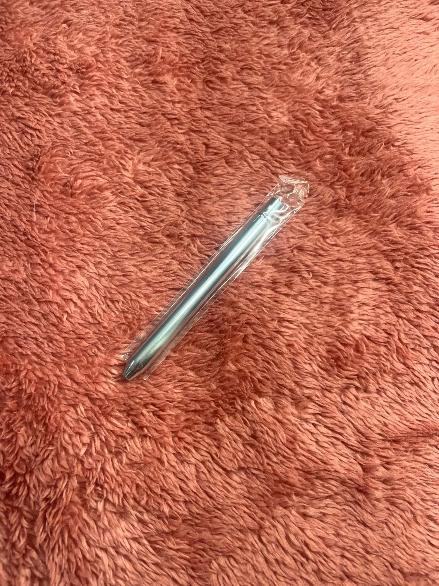 Portable Silver Lips Makeup Brush Pen Metal Handle Cosmetic Lipgloss Lipstick Lip Gloss Brush With Protect Cap Makeup Brushes photo review