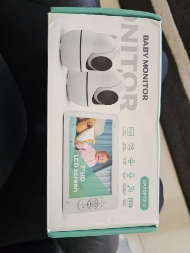 SM70V2 7" HD Split Screen Baby Monitor - Dual Camera with Remote Features photo review