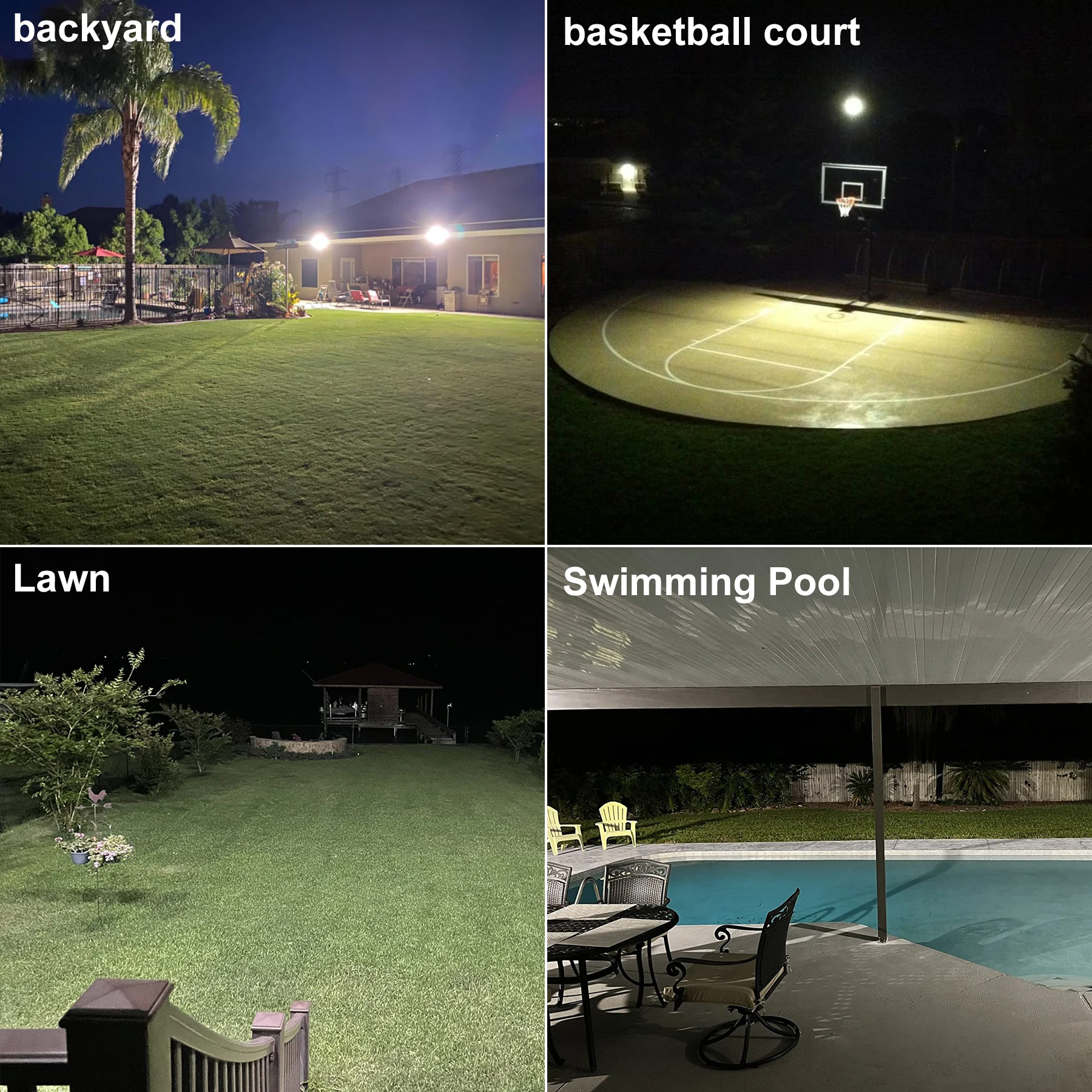 LED Outdoor Spotlight 200W,20000LM LED Floodlight without Plug,6500K Cool  White LED Floodlight IP66 Waterproof Outdoor Spotlight - AliExpress, image size:1800x1800