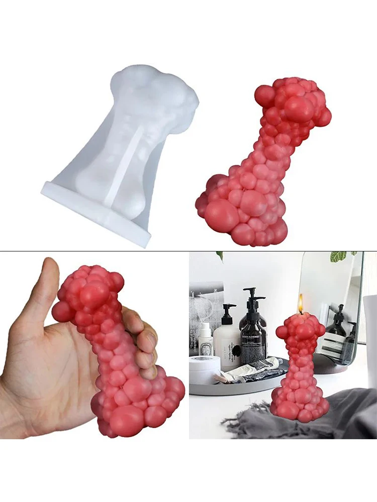 DIY 신상 캔들 몰드, 제스처 캔들 실리콘 몰드 장식품, DIY 수제 양초 만들기 용품, 홈 데코, 휴일 Gi