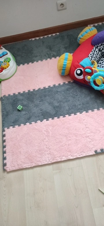 Soft Plush Kids Carpet Baby Play Mat Children's Rugs Toys EVA Foam Children's Mat photo review