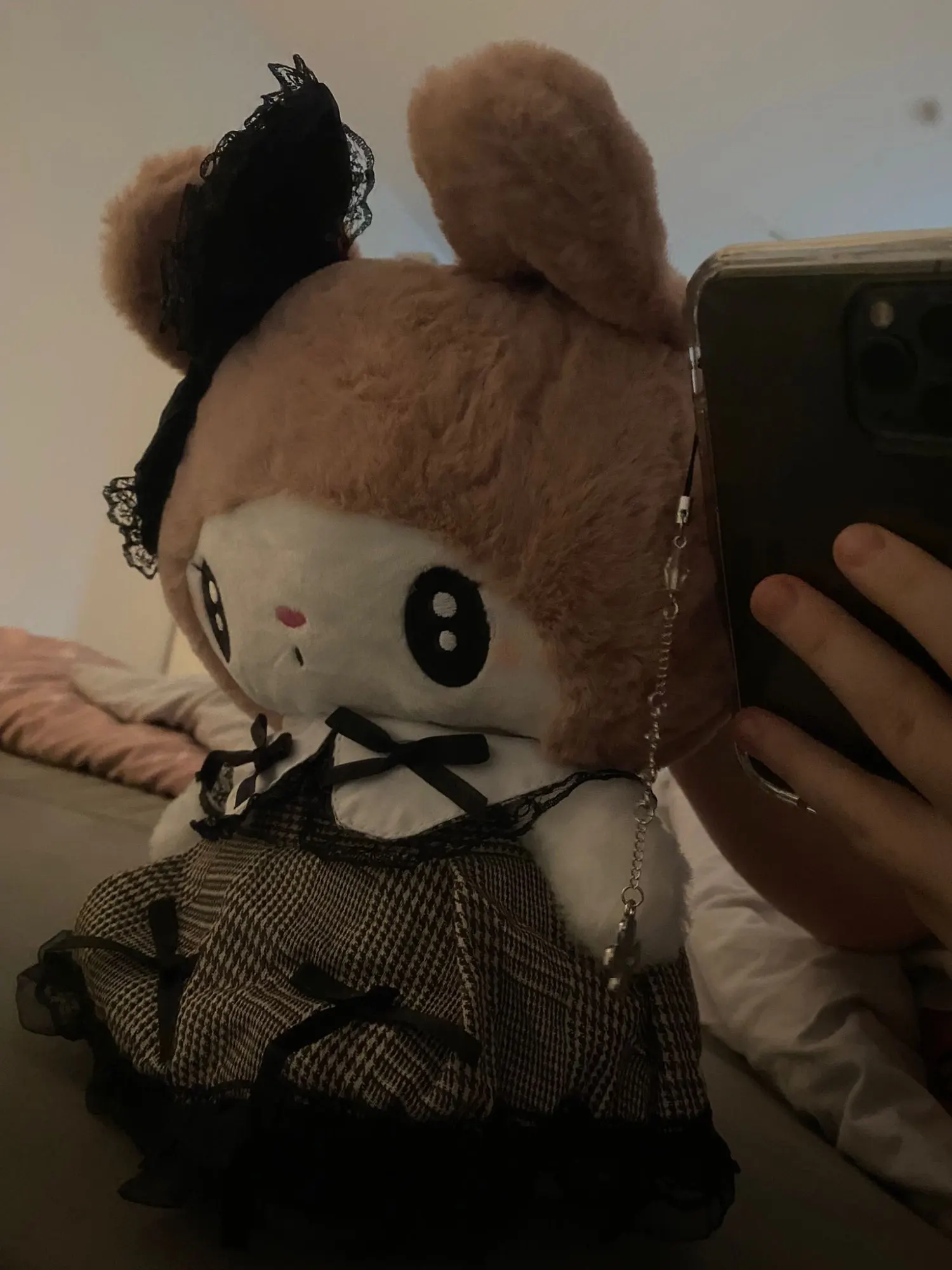 Kuromi Soft Plush Throw Pillow photo review