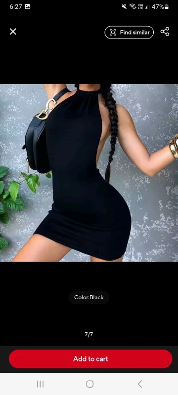 High Quality Sexy Hollow Backless short Dresses Women Summer Streetwear Bodycon Mini Dress Halter Sleeveless Beach Party Dress photo review