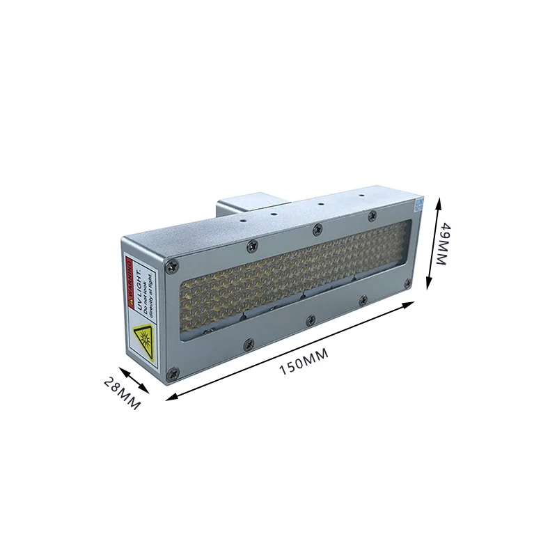 400W 수냉식 395nm UV LED 경화 램프 (도시바 CEN4, 리코 G5 G6, 엡손 i3200 UV 평판 스크린 프린터 및 잉크 건조용)