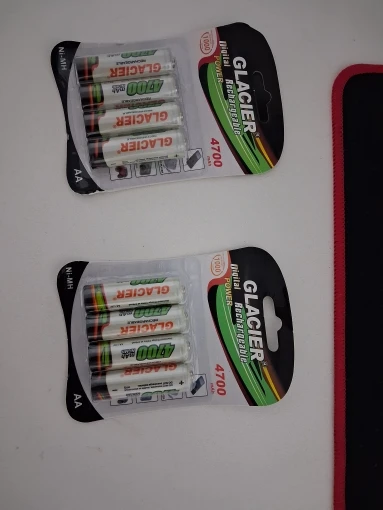 4 Pilha AA Recarregavel 4700mAh - Neverdie Store photo review