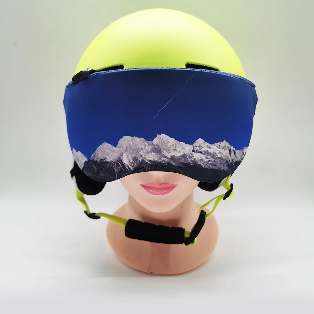 ProfessionalSoftSkiHelmetVisorCoverVarietyDesignsStretchySnow