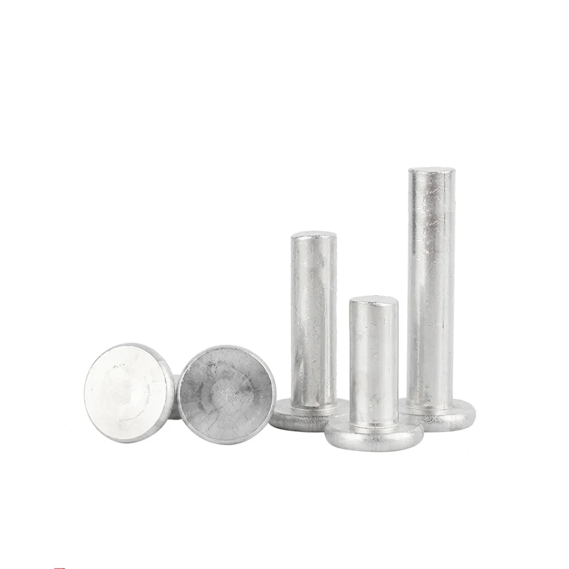 M2 M2.5 M3 M4 Aluminum rivet flat Head hand tapping solid rivets nail GB109