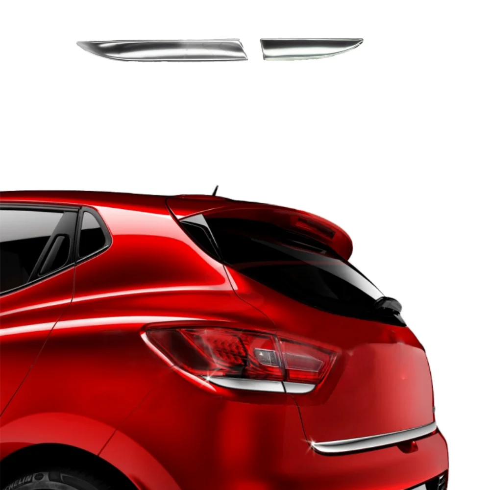Per Clio 4 Fanale Posteriore Telaio Accessorio Cromato Per Renault Clio Iv Kit Carrozzeria In Acciaio Inox Adesivo Per Clio 4 2012-2013-2014-2015-2016