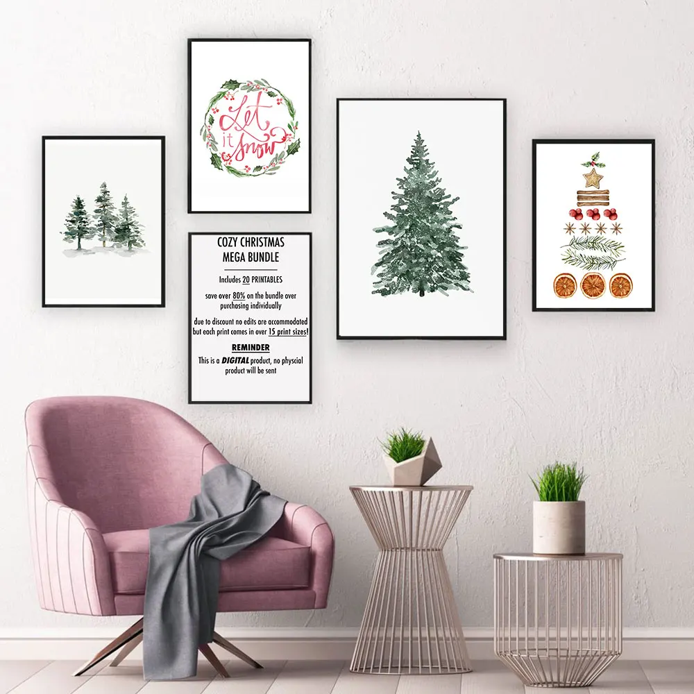 Merry Christmas Posters and Prints Wall Art Canvas Painting Nordic Xmas Tree Quote Wall Pictures Winter Living Room Home Decor - AliExpress merry-christmas-posters-and-prints-wall-art-canvas-painting-nordic-xmas-tree-quote-wall-pictures-winter-living-room-home-decor-aliexpress