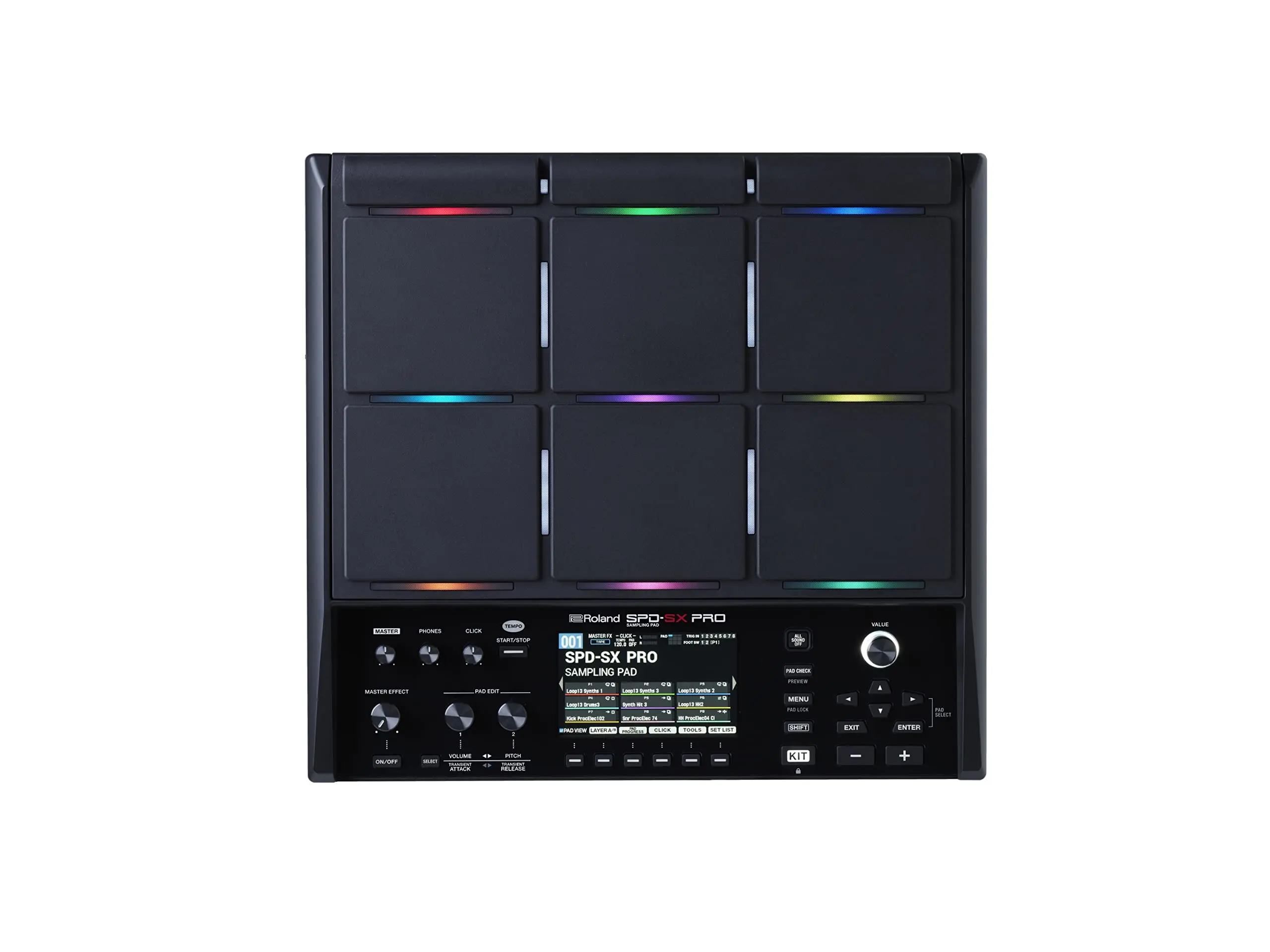 

GOOD SALES SPD-SX Sampling Percussion Pad W/AC/Manual MINT.