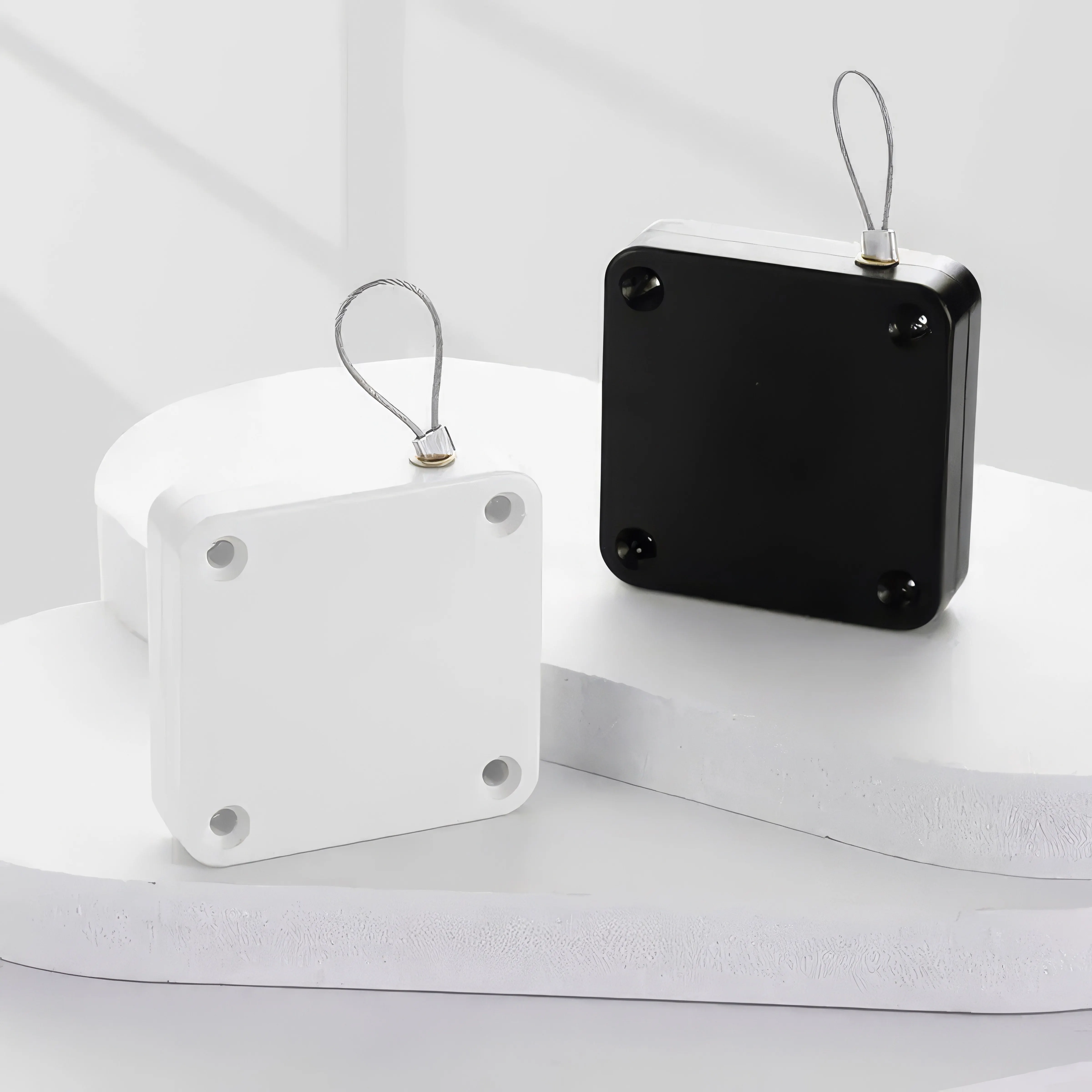 1 Black Door Closer, Easy To Install, Multifunctional, Automatic Closing Device, Suitable for Bathrooms and Bedrooms 4