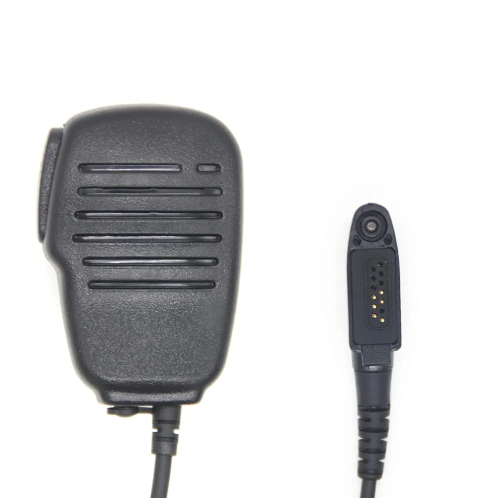 Stone Mi Hand Mi Microphone PTT Hand Mike Standard Walkie-Talkie Speaker Microphone for GP328Plus GP344 GP388 Plus GP366R Radio