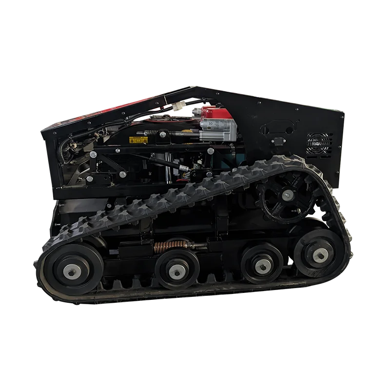 Self Propelled Robotic Lawn Mower Garden Crawler Powerful Gasoline Remote Control Grass Cutter customization 6