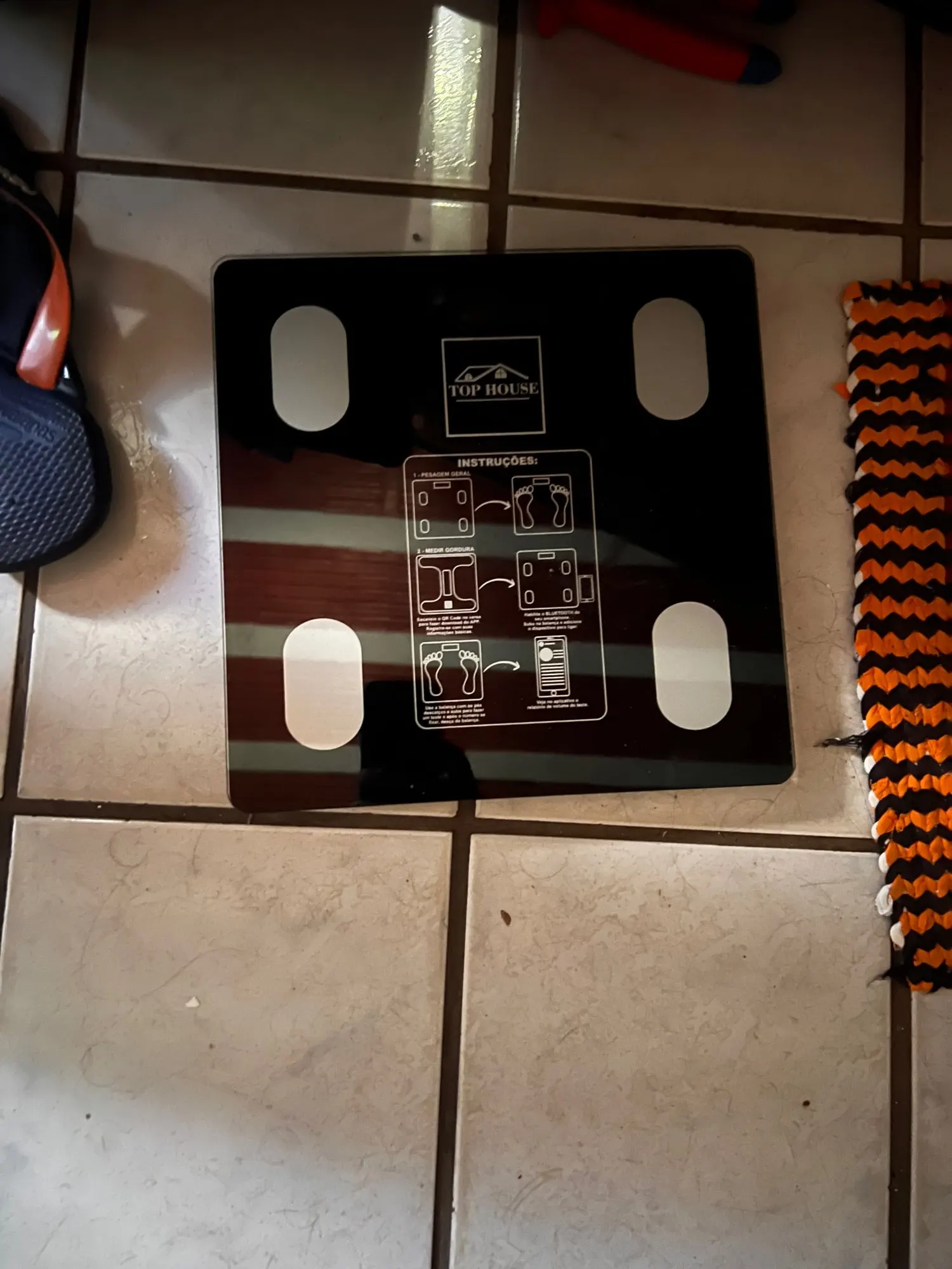 Balança Corporal Bioimpedância Profissional Bluetooth - Neverdie Store photo review