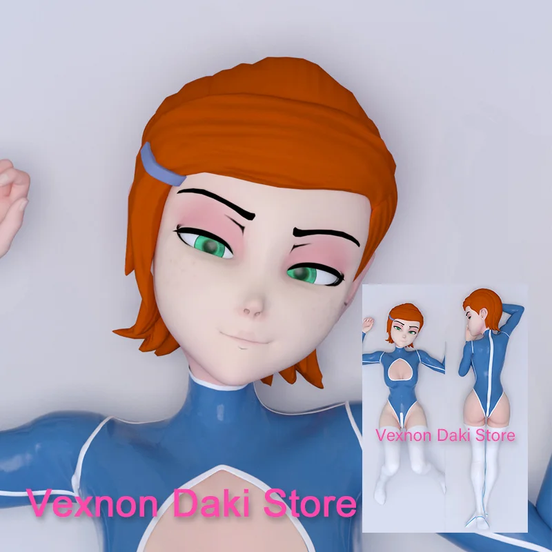 

Двусторонняя наволочка Dakimakura Gwen Girl с принтом из аниме в натуральную величину