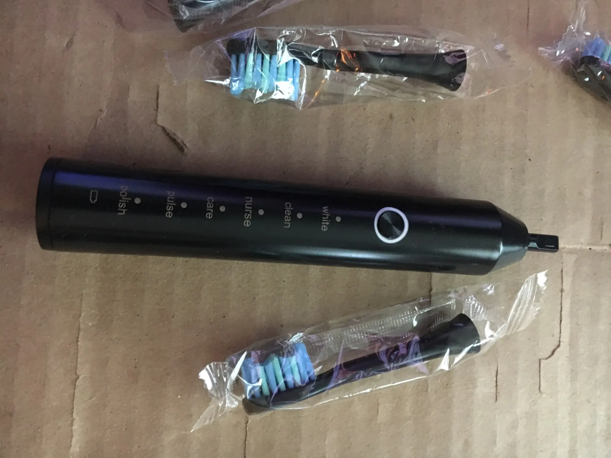 New 2025 Sonic Electric Toothbrush Adult Timer Brush 6 Mode USB Charger Rechargeable Tooth Brushes Replacement Heads Set photo review