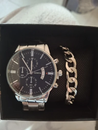 Fashion Men's Stainless Steel Watch photo review