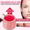2026 New Collagen Jelly Cream Niacinamide Hydrolyzed Whitening Brightening Moisturizer Collagen Korean Skincare Products 3.88OZ.
