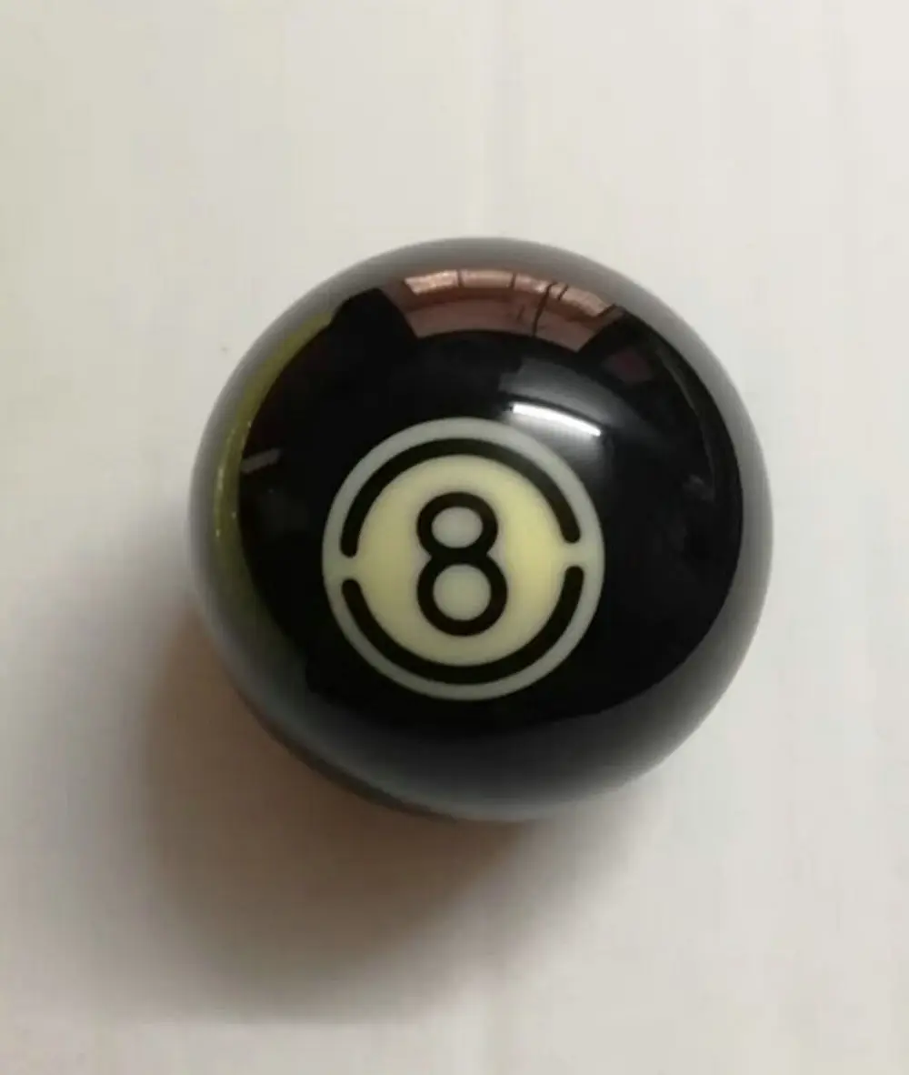 Black Kingkong TV Billiards Pool Ball Standard Size 2-1/4" Single Ball Replacement