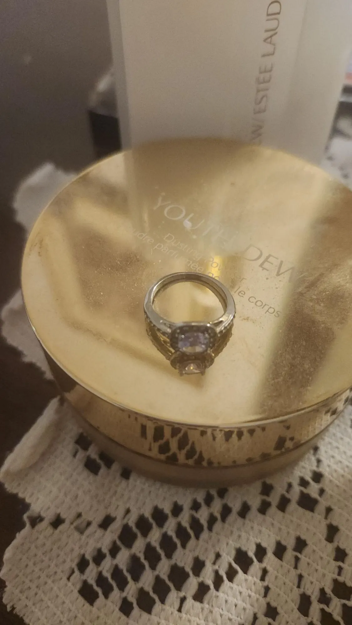 Classic Silver Color Wedding Rings photo review