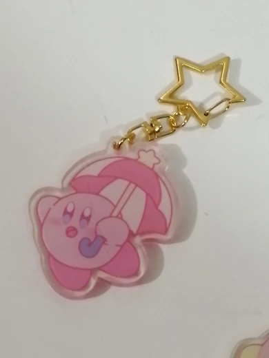 Porte-clés étoile Kirby