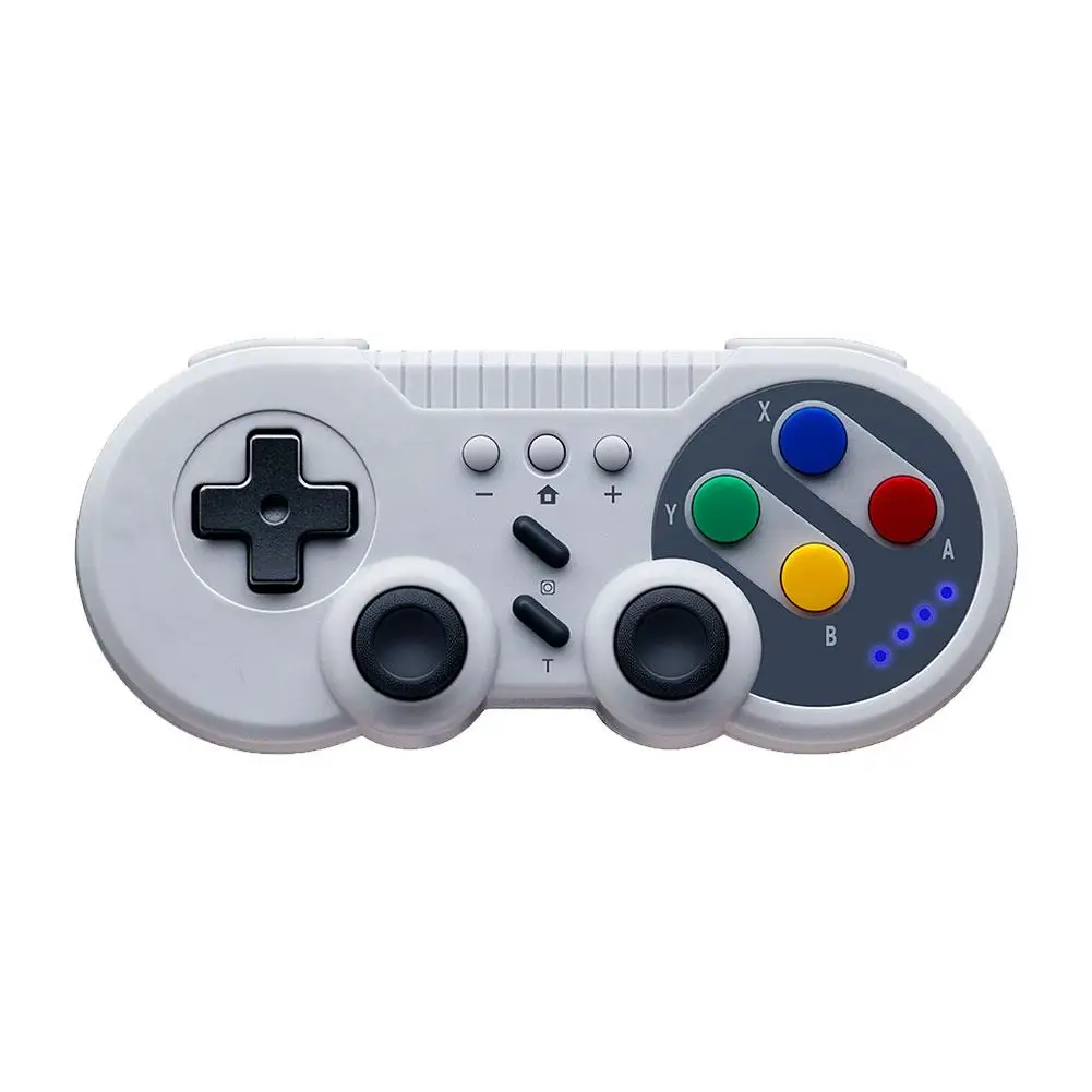 Colorful 2 Reciever Wireless 2.4g Game Controller Joypad Joystick  Controller For Snes For Classic Mini For Pc Windows For Switch - Gamepads -  AliExpress